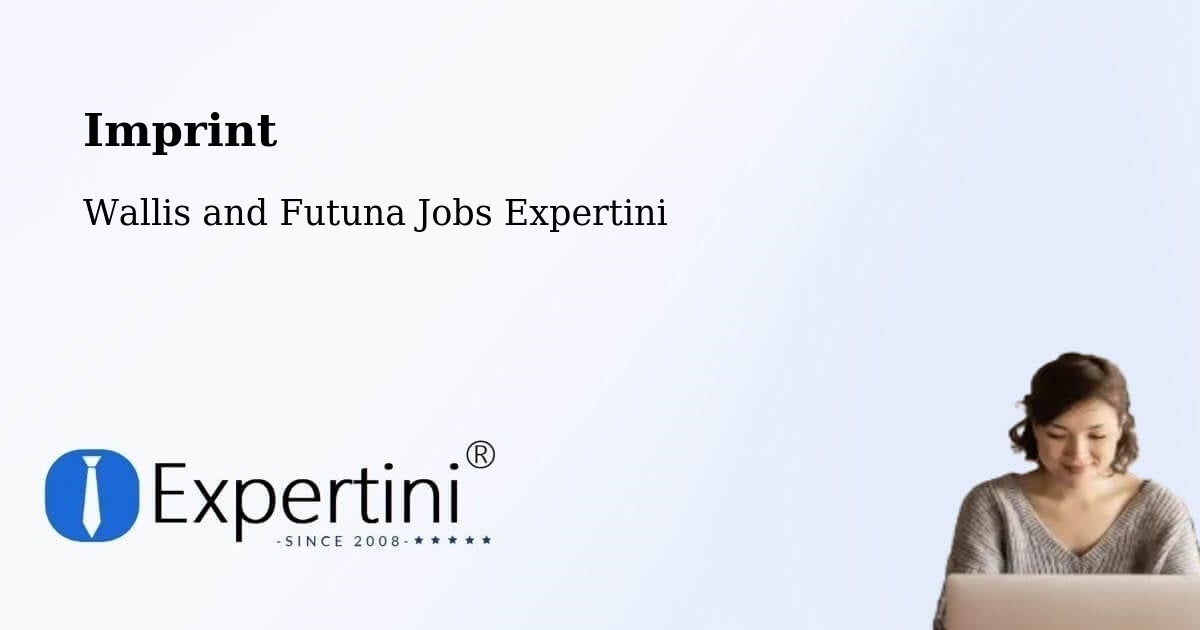 Imprint - Wallis and Futuna Jobs Expertini