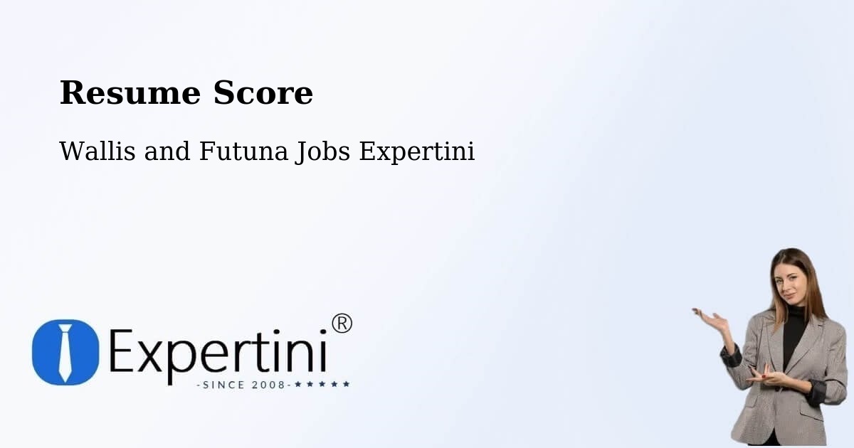 Resume Score - Wallis and Futuna Jobs Expertini