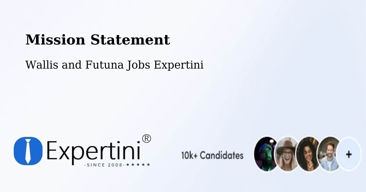 Corporate Mission – Wallis and Futuna - Wallis and Futuna Jobs Expertini